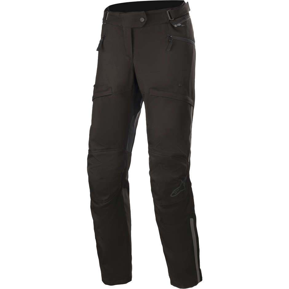 Women's Motorcycle Pants Alpinestarsa STELLA AST-1 V2 Waterproof Black