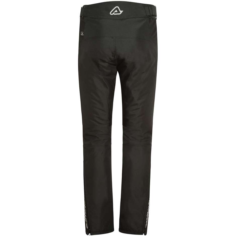 Women's Motorcycle Pants In Acerbis CE DISCOVERY LADY Touring Fabric Black