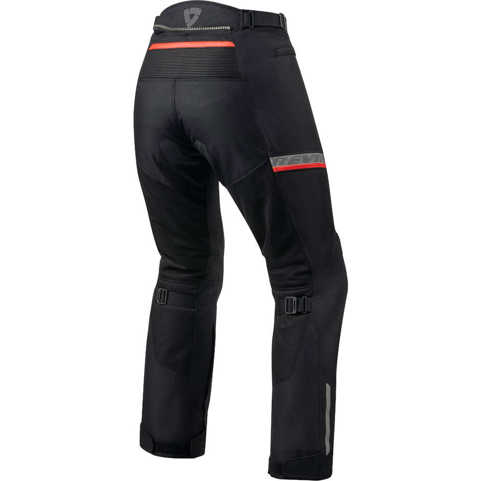 Women's Motorcycle Pants Perforated Rev'It TORNADO 3 Ladies Black