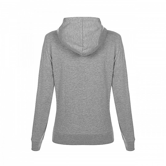 Women's Sweatshirt VR46 Classic Collection Pop Art Hoodie Gray