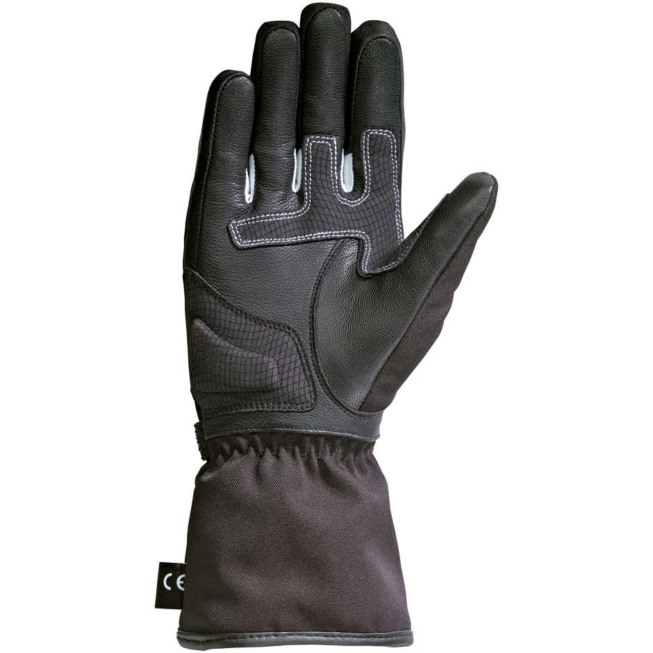 Women's Winter Motorcycle Gloves In Ixon PRO ARROW Lady White Black