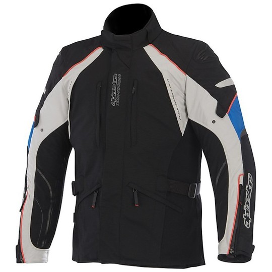 Woven Alpinestars Motorcycle Jacket NEW GORE-TEX LAND 2015 Black Grey Blue