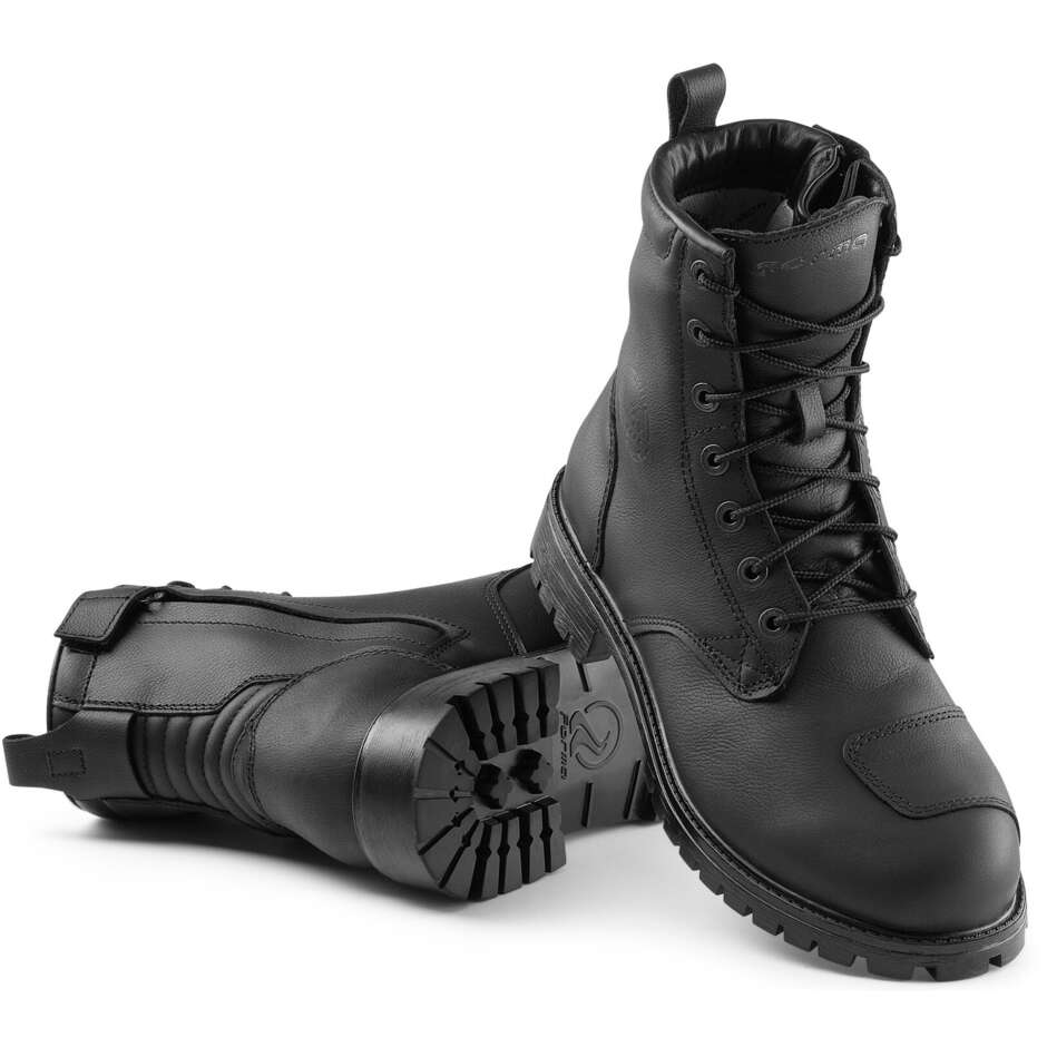 WP Touring Leder Stiefeletten Forma LEGACY Schwarz