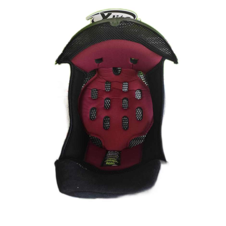 X-Lite Black Red Touring Inner Cap for X-1003 Helmet Size M2