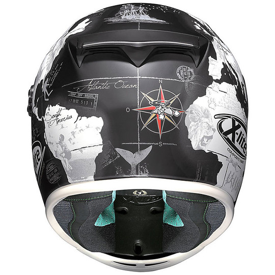 X-Lite X-802 RR Fiber Integral Helmet Replica C. Checa 37 Opaco Black