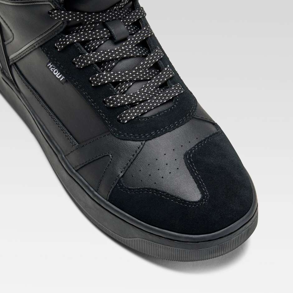 XPD MOTO-1 H2OUT Motorrad-Sneaker Schwarz