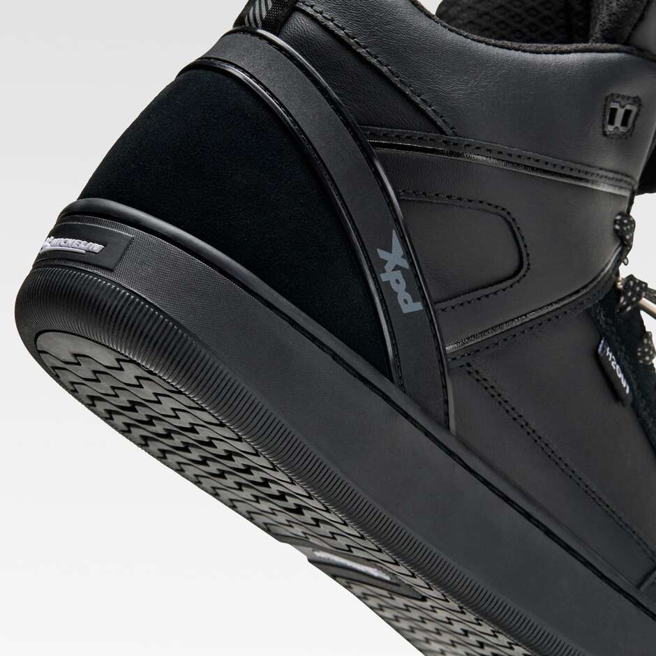 XPD MOTO-1 H2OUT Motorrad-Sneaker Schwarz