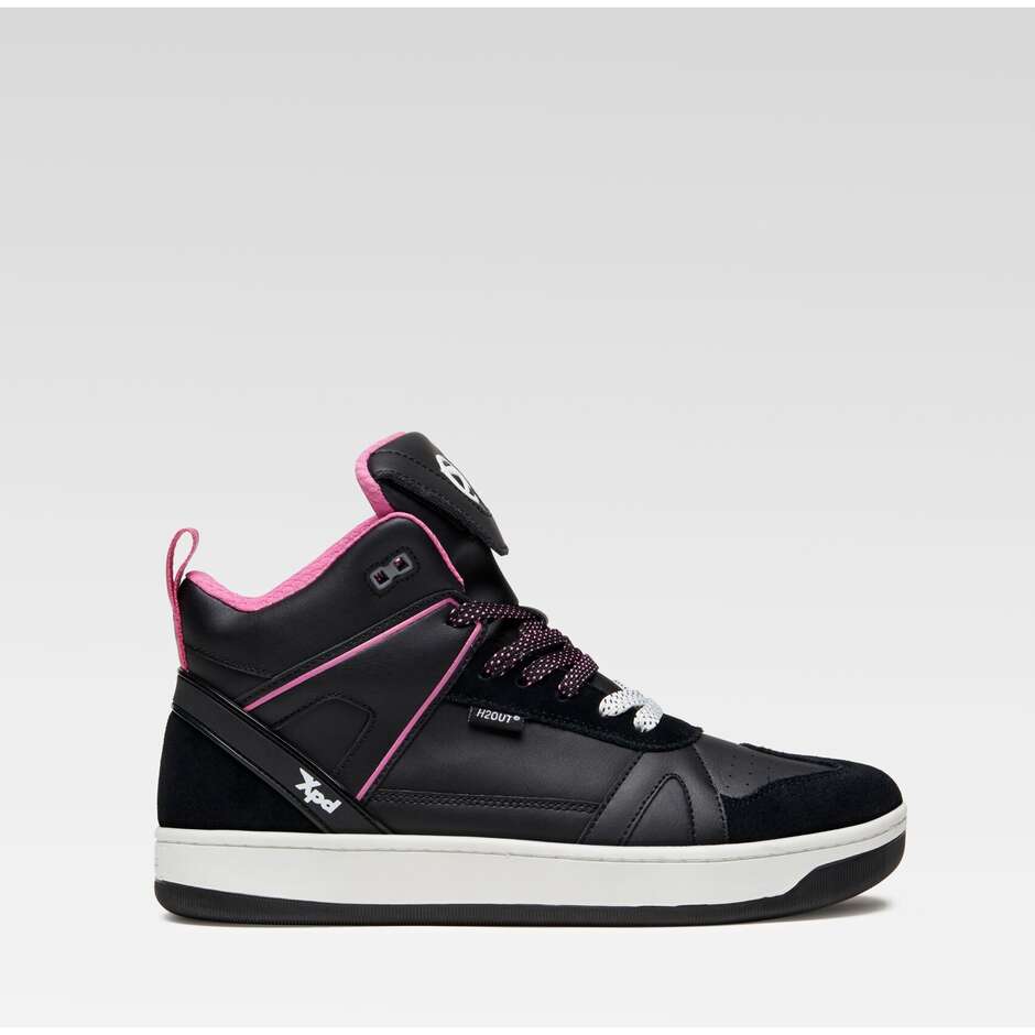 XPD MOTO-1 LADY H2OUT Baskets Moto Femme Noir Fuchsia
