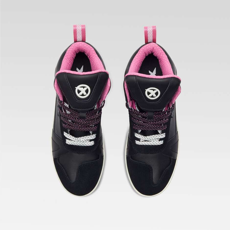 XPD MOTO-1 LADY H2OUT Baskets Moto Femme Noir Fuchsia