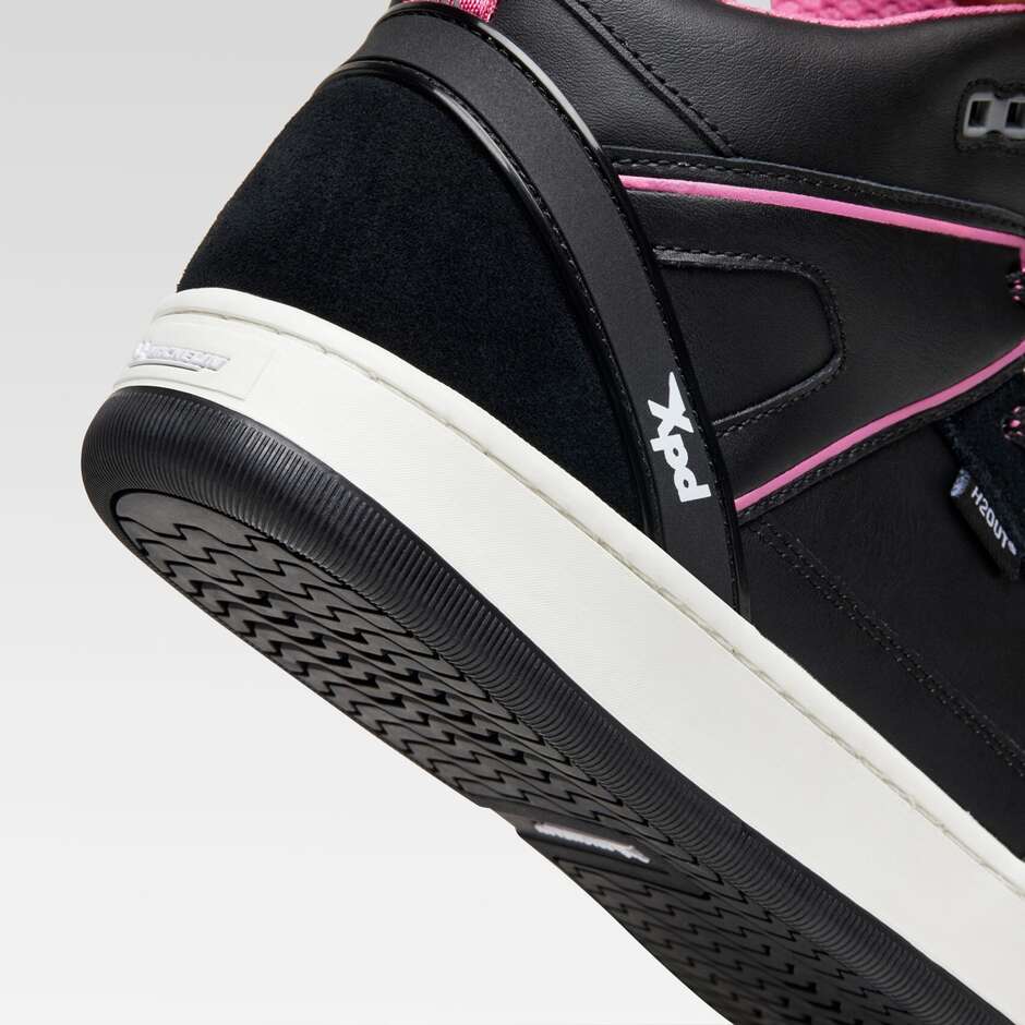 XPD MOTO-1 LADY H2OUT Baskets Moto Femme Noir Fuchsia