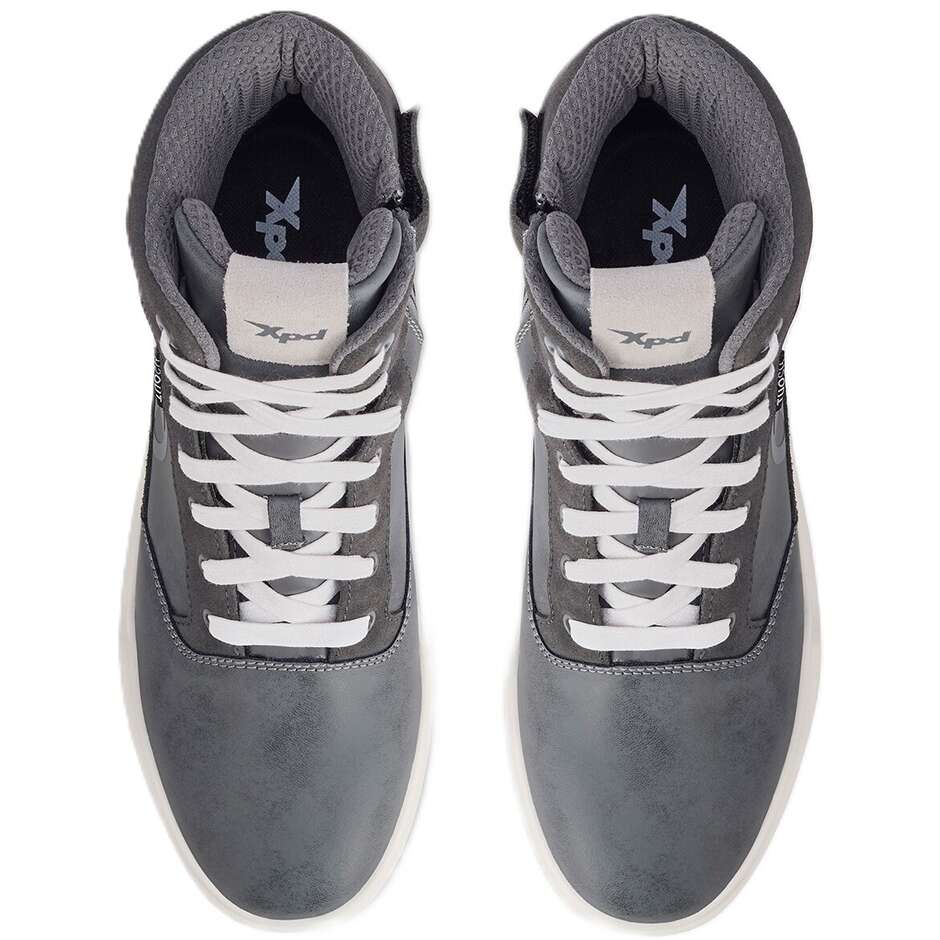 Xpd MOTO WAY H2OUT Motorcycle Shoes Grey/White
