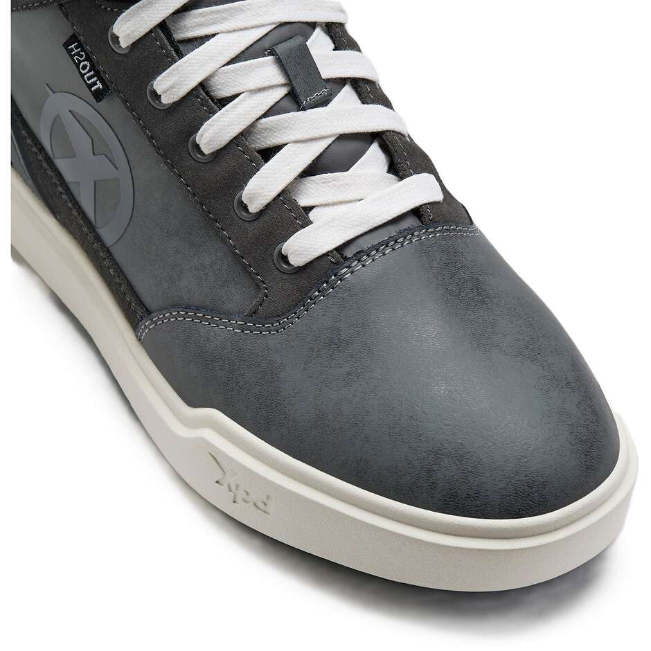 Xpd MOTO WAY H2OUT Motorcycle Shoes Grey/White