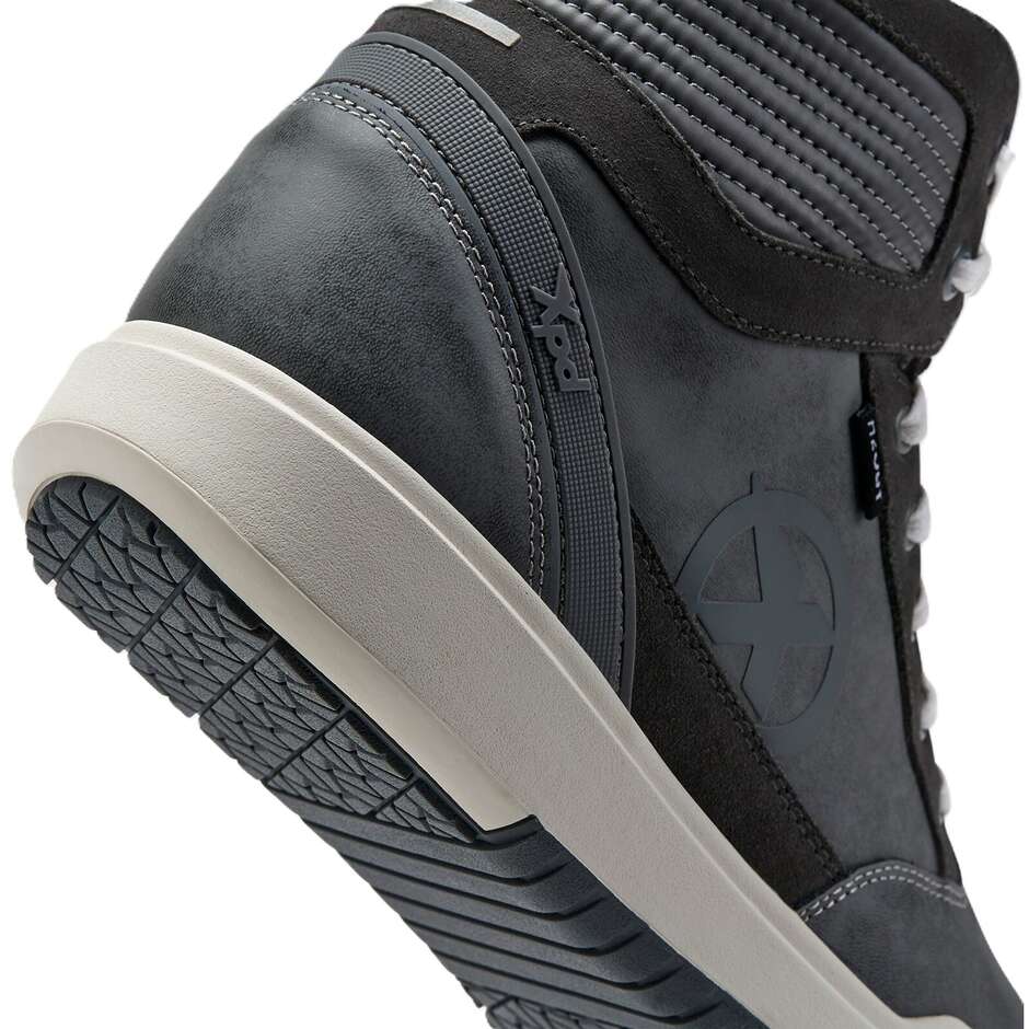 Xpd MOTO WAY H2OUT Motorcycle Shoes Grey/White
