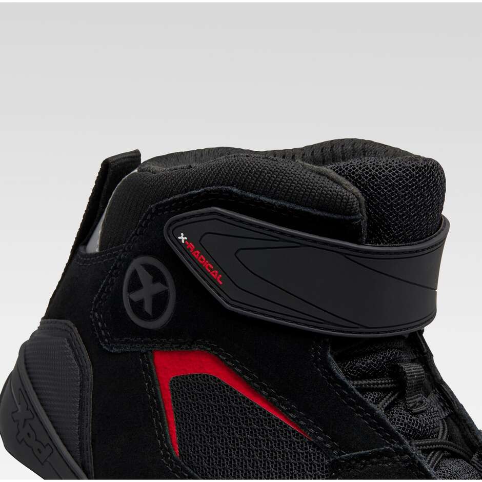 XPD X-RADICAL Motorcycle Sports Shoes Black Red