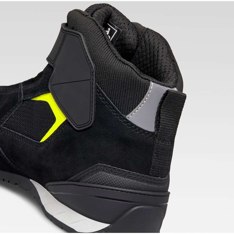 XPD X-RADICAL Motorcycle Sports Shoes Black Yellow Fluo