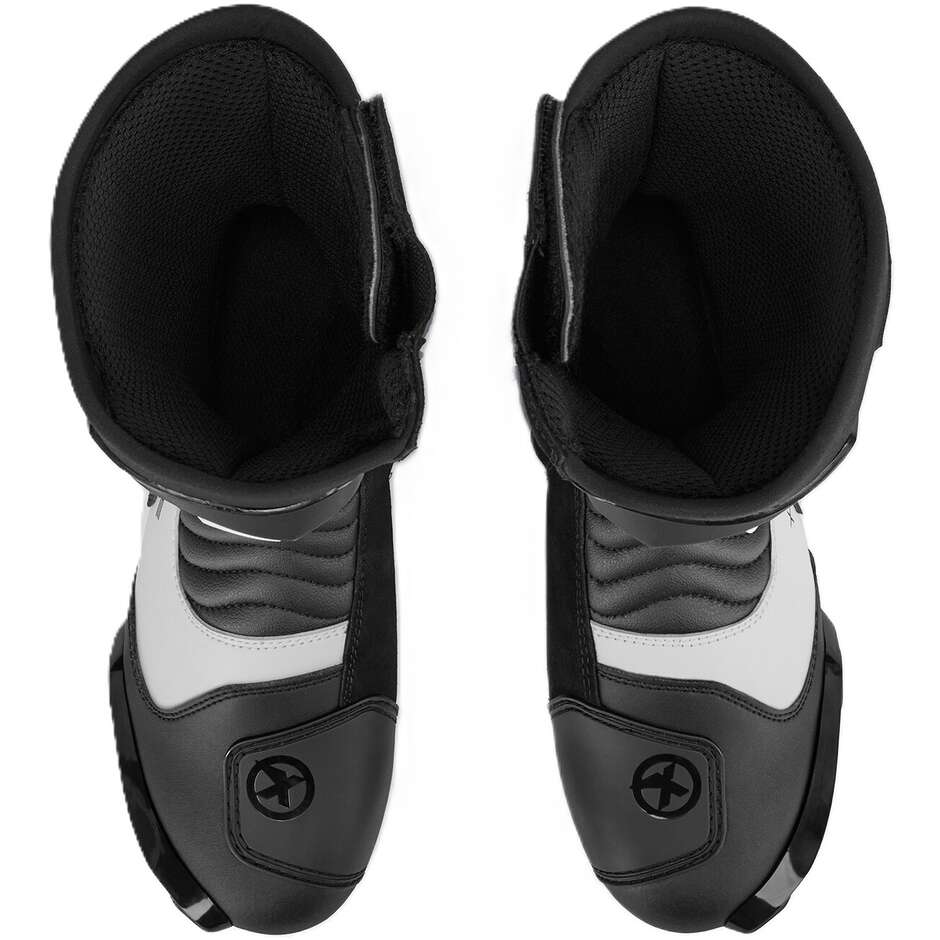 Xpd XP-MODE Motorradstiefel Schwarz/Weiß