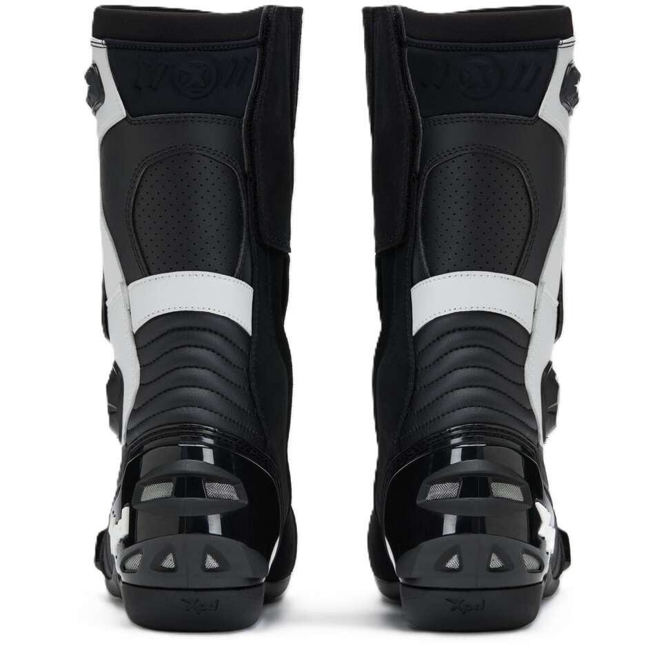 Xpd XP-MODE Motorradstiefel Schwarz/Weiß
