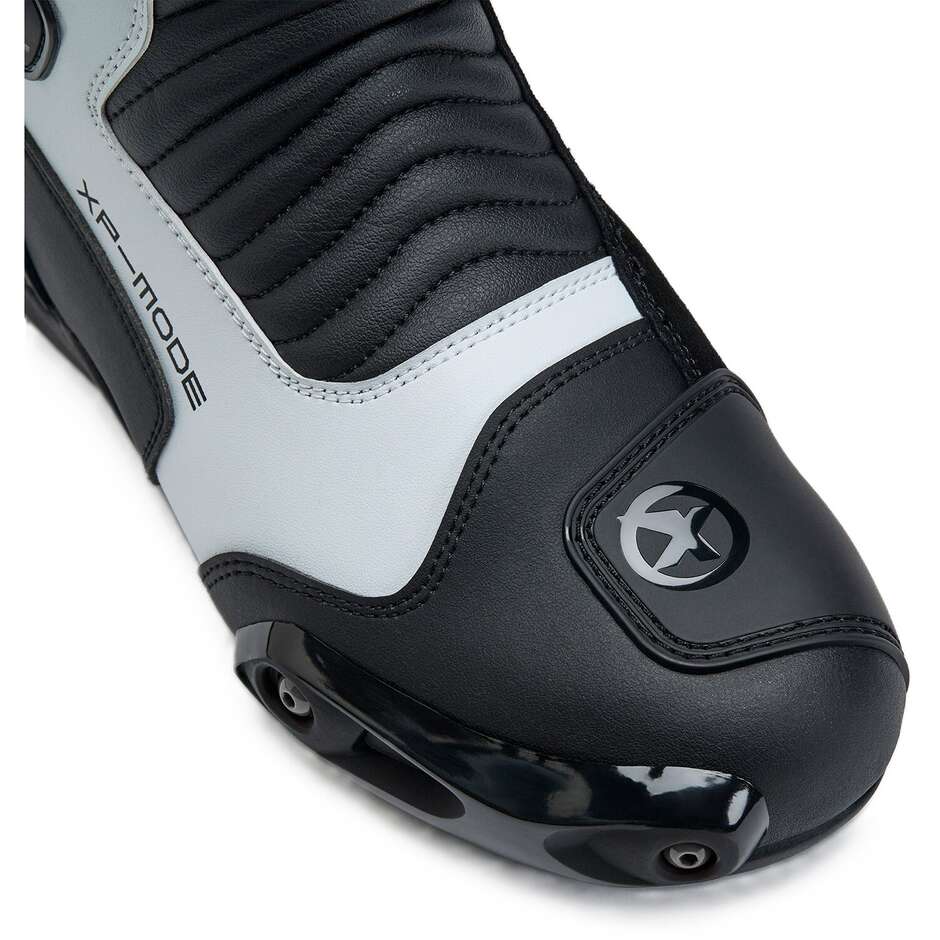 Xpd XP-MODE Motorradstiefel Schwarz/Weiß
