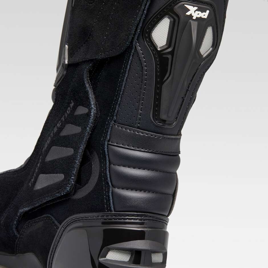 XPD XP3-S Black Motorcycle Racing Boots