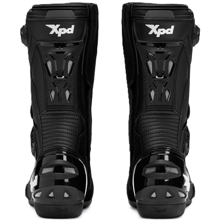 Xpd XP6-S Black Motorcycle Boots