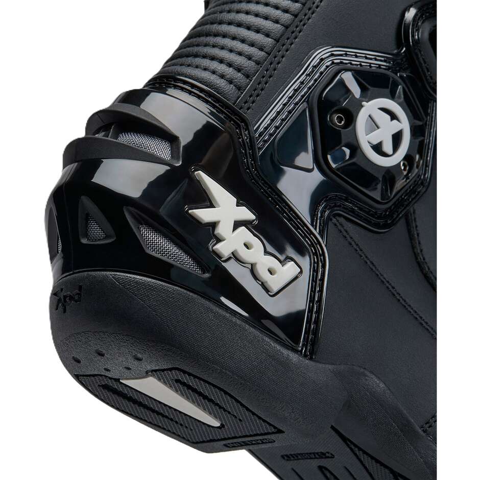 Xpd XP6-S Black Motorcycle Boots