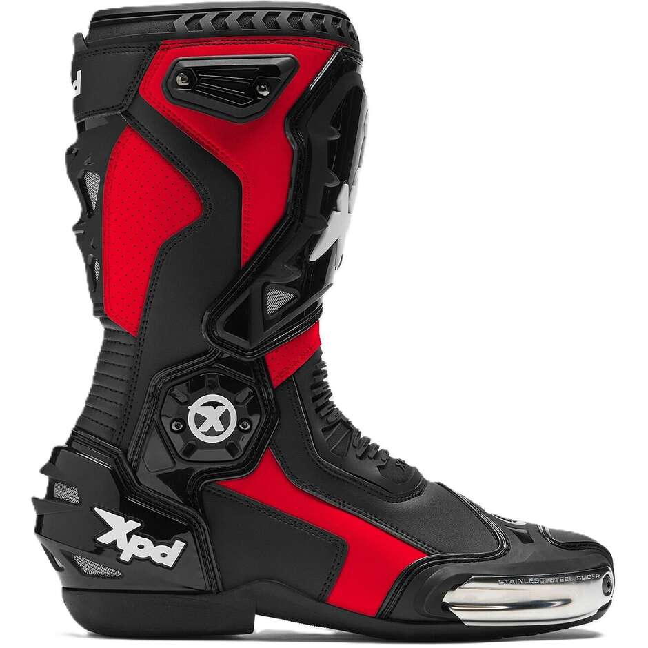 Xpd XP6-S Motorcycle Boots Black/Red