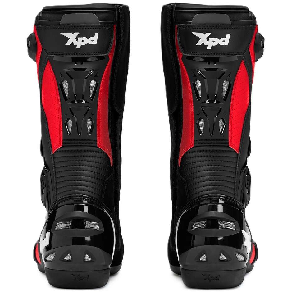 Xpd XP6-S Motorcycle Boots Black/Red
