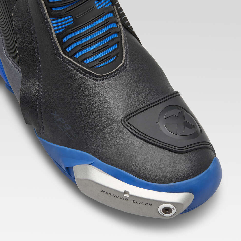 XPD XP9-S Track Motorcycle Racing Boots Black Blue