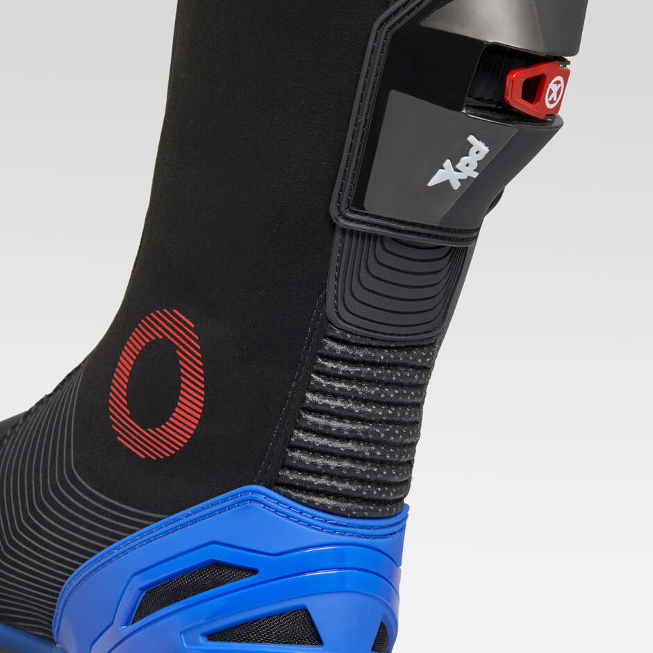 XPD XP9-S Track Motorcycle Racing Boots Black Blue