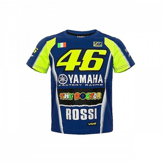 Yamaha VR46 Baumwoll Junior T-Shirt