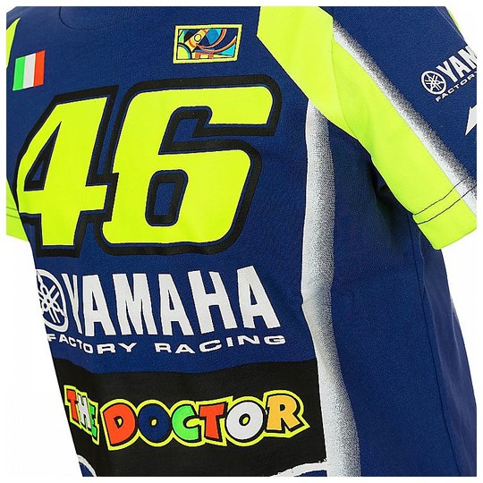 Yamaha VR46 Baumwoll Junior T-Shirt