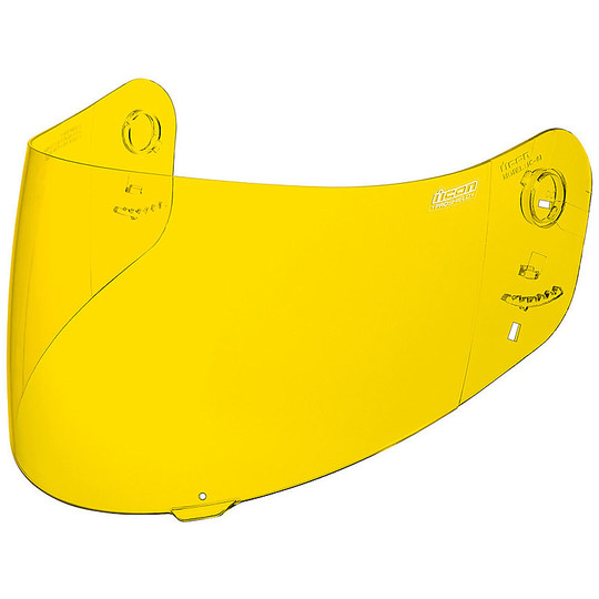 Yellow Visor Antifog For ICON AIRFRAME / ALLIANCE / ALLIANCE GT Helmet