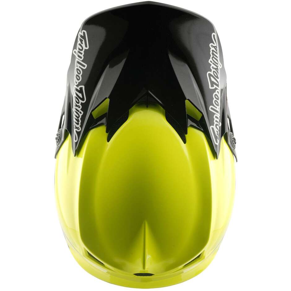 Youth Gp Pro MIPS Helmet for Children Troy Lee Designs Mono Yellow Fluo