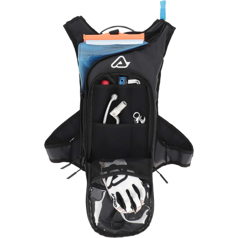 Zainetto Moto Acerbis Sather Logo Nero