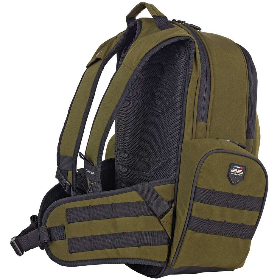 Zaino Moto Tecnico Bagster 28 Litri WIND Verde Militare