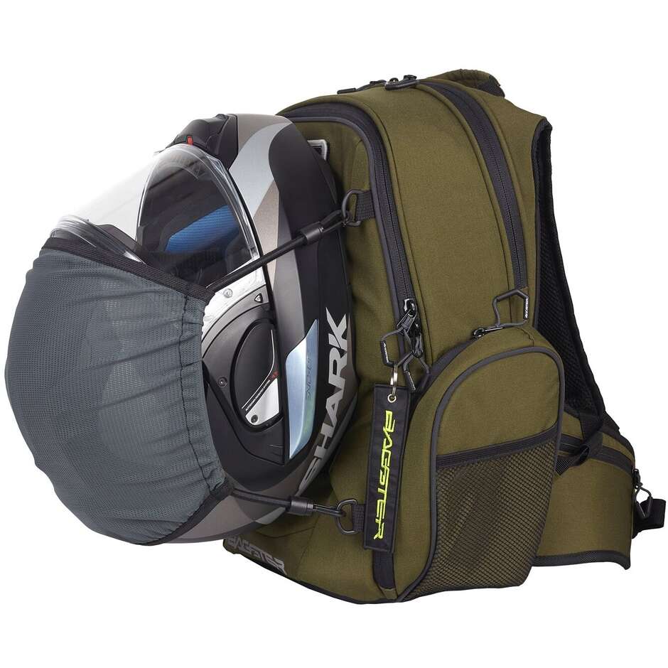 Zaino Moto Tecnico Bagster 28 Litri WIND Verde Militare