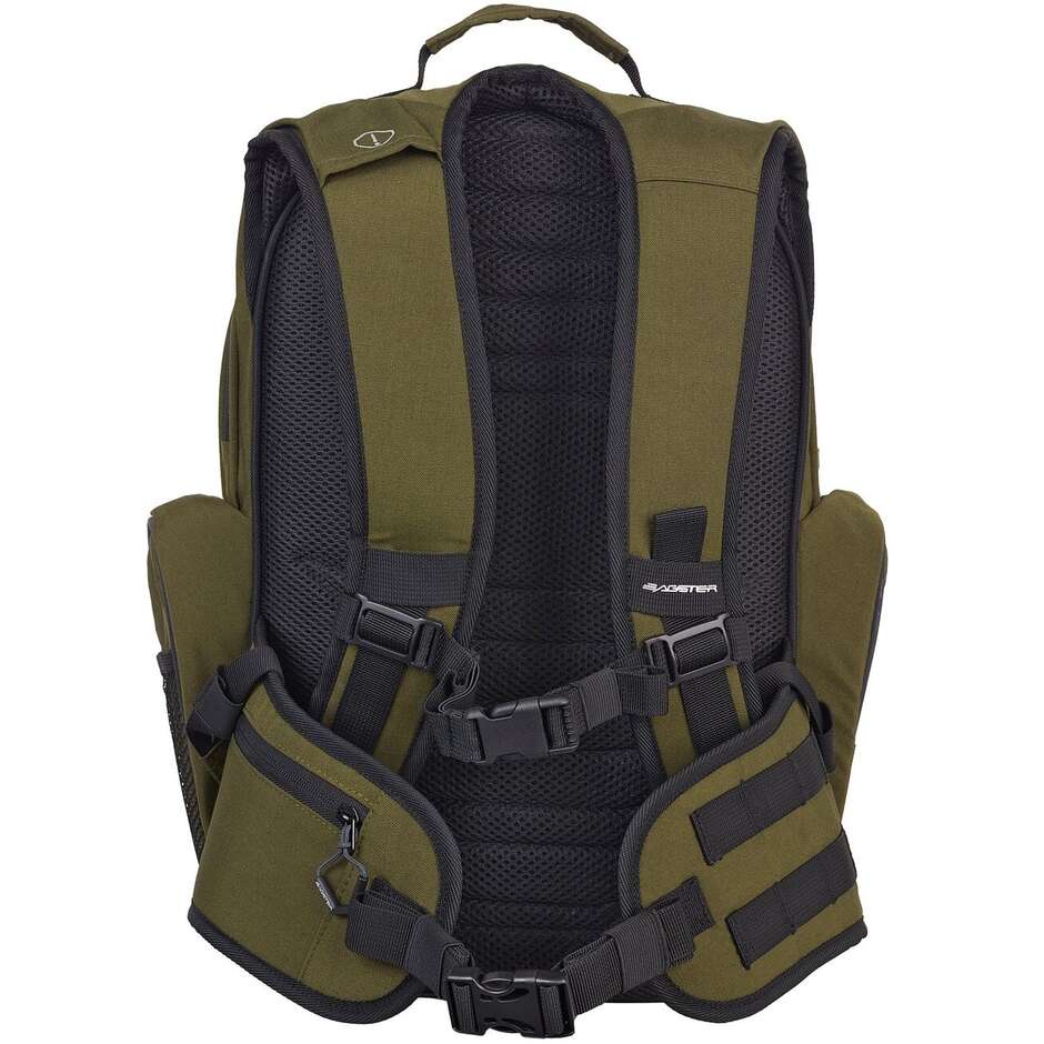 Zaino Moto Tecnico Bagster 28 Litri WIND Verde Militare