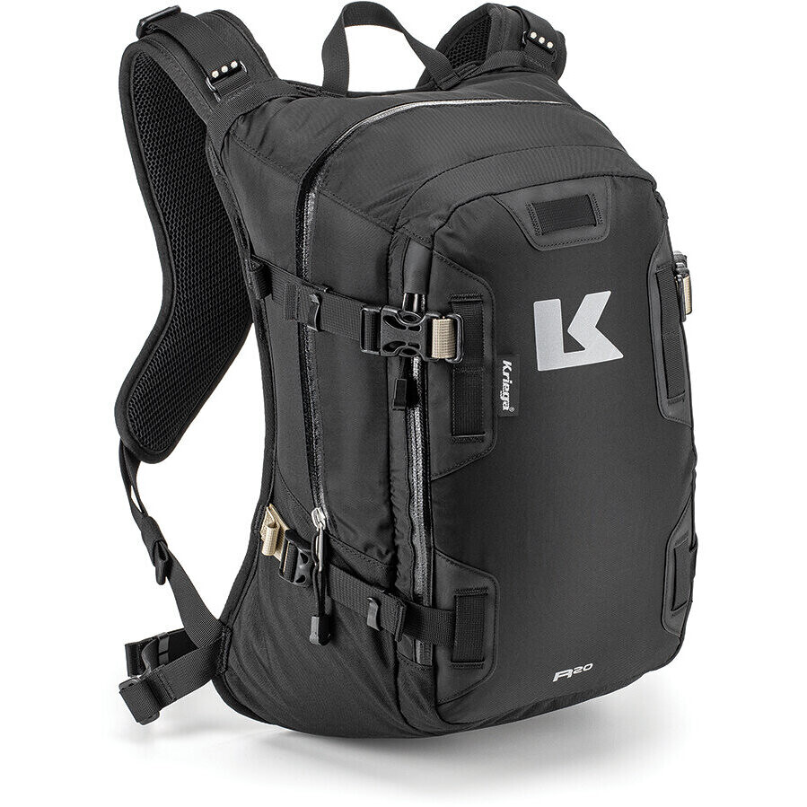 Zaino Moto Tecnico Kriega R20 Backpack Nero
