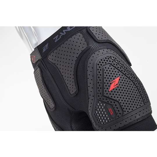 Zandonà Short de protection Enduro Moto Cross ESATECH SHORTS PRO Noir