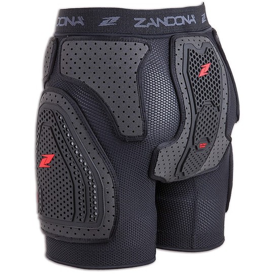 Zandonà Short de protection Enduro Moto Cross ESATECH SHORTS PRO Noir