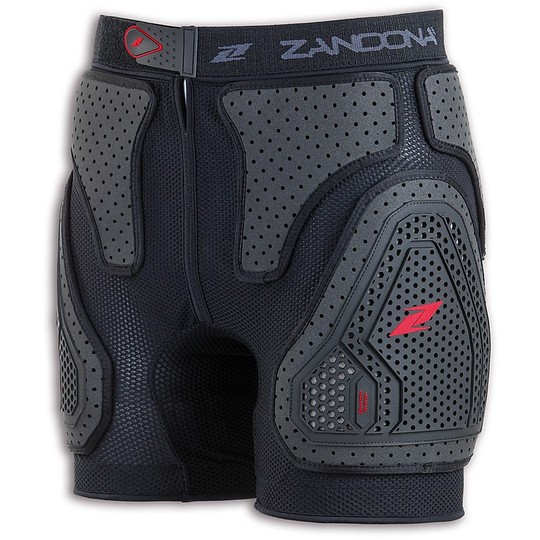 Zandonà Short de protection Enduro Moto Cross ESATECH SHORTS PRO Noir