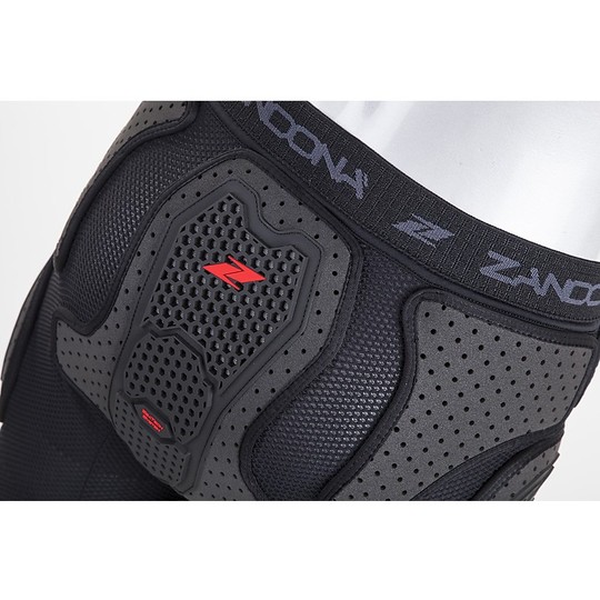 Zandonà Short de protection Enduro Moto Cross ESATECH SHORTS PRO Noir