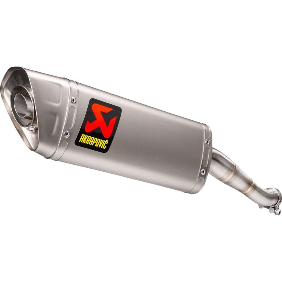 Échappement Akrapovic S-IT125SO2-APT Slip-On pour ITSLJET Dragster 125 / 200 ABS (20-26)