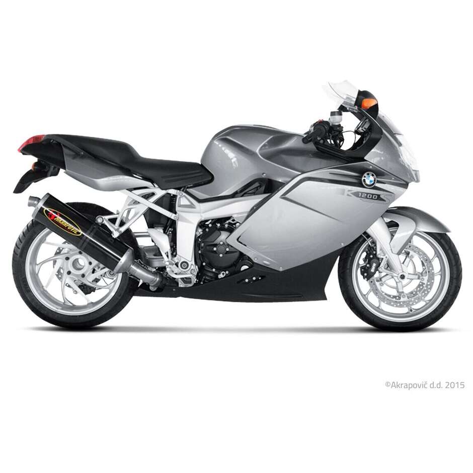 Échappement Akrapovic SS-B12SO1-HC Slip-On pour BMW K 1200 R (05-08)