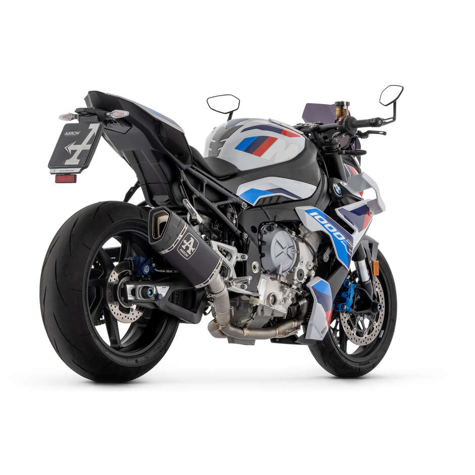 Échappement Arrow Racing Pista Dark Titanium pour BMW M 1000 R (23-26) ; M 1000 RR (20-26) ; S 1000 R (21-26) ; S 1000 RR (19-24)