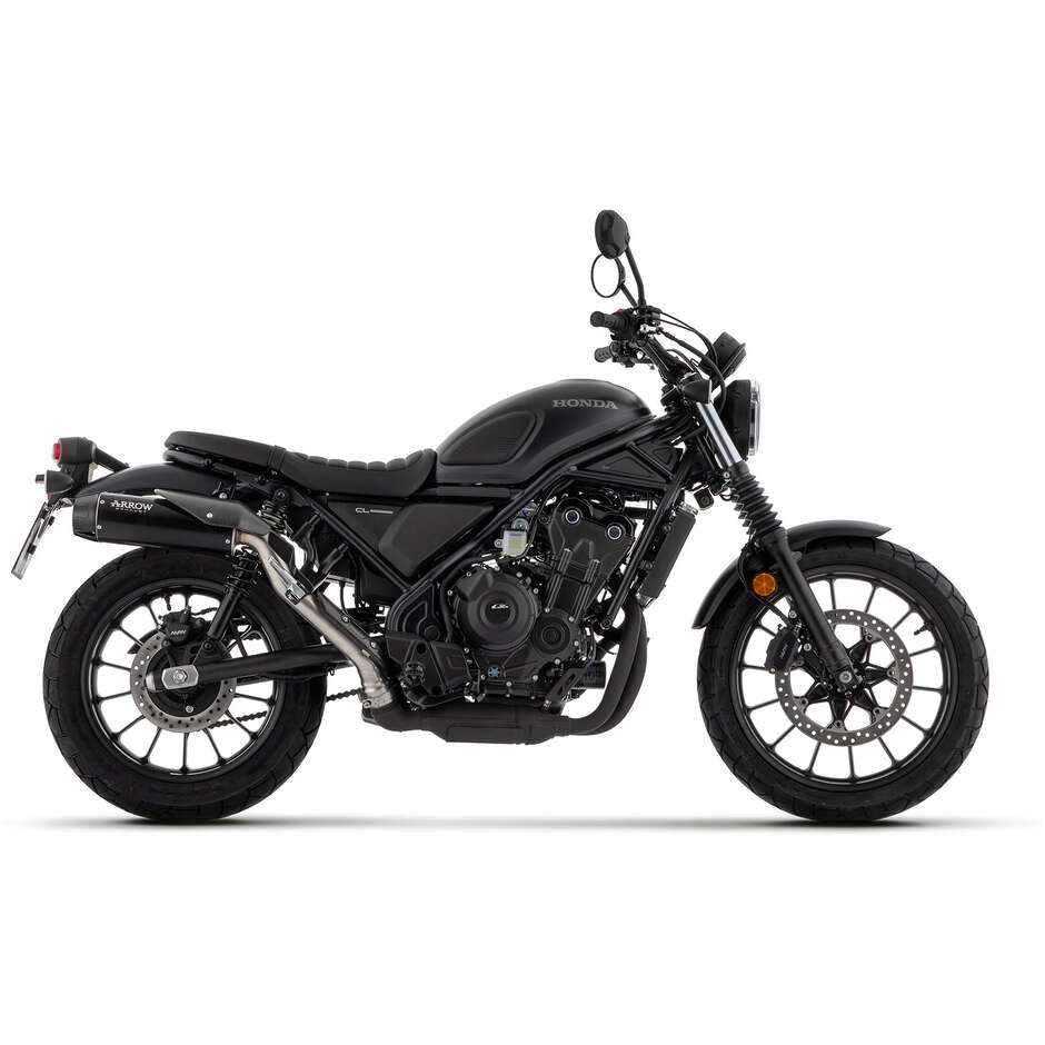 Échappement Arrow Rebel avec embout en carbone pour Honda CL 500 (23-24)