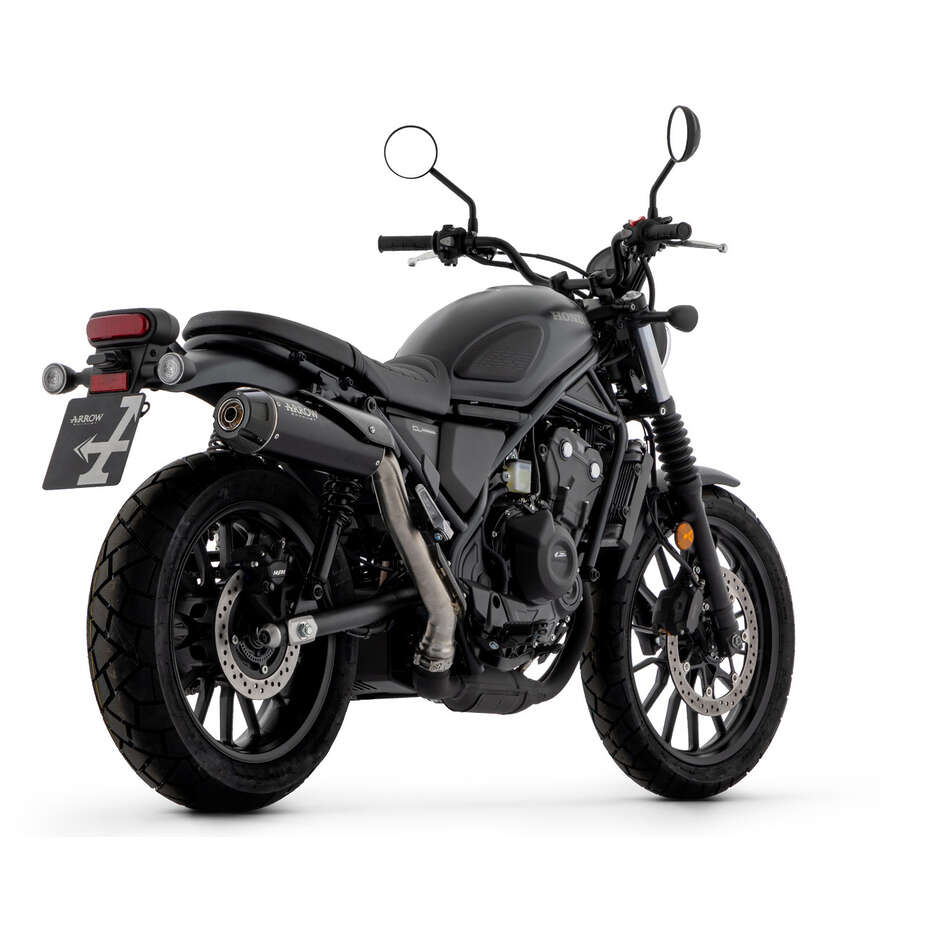 Échappement Arrow Rebel avec embout en carbone pour Honda CL 500 (23-24)