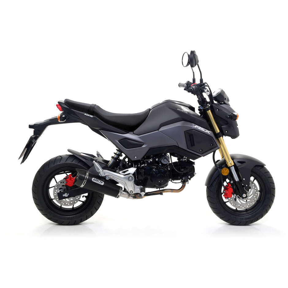 Échappement Arrow X-Kone Dark pour Honda MSX 125 Grom (16-20)