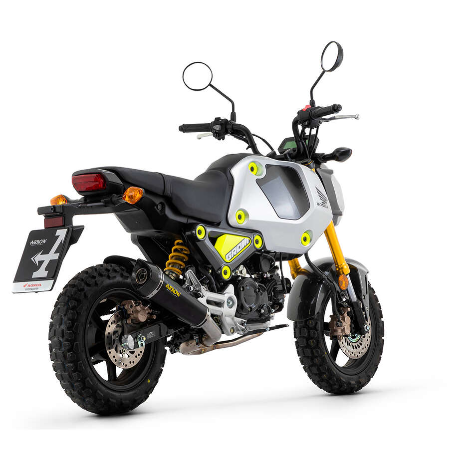 Échappement Arrow X-Kone Dark pour Honda MSX 125 Grom (21-24)