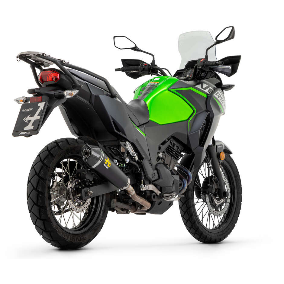 Échappement Arrow X-Kone Dark pour Kawasaki VERSYS-X 300 (17-20)